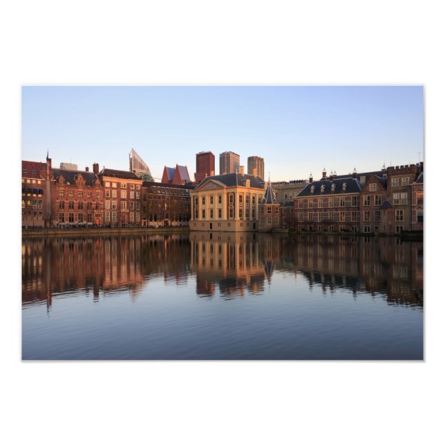 Haagskylinen i Nederländerna Fototryck (Framsidan)