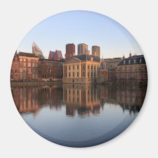 Haagskylinen i Nederländerna Magnet (Framsidan)