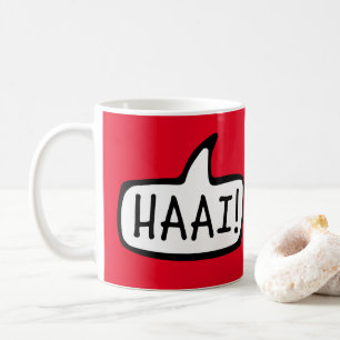 HAAI! Hej, Hej, informell Hälsning i Afrika Kaffemugg