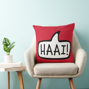 HAAI! Hej, Hej, informell Hälsning i Afrika Kudde