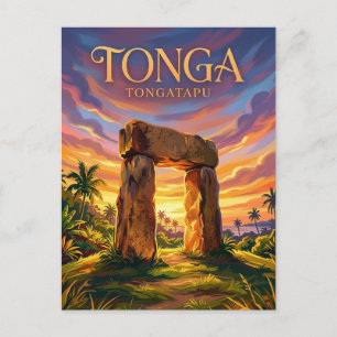 Ha'amonga 'a Maui Tonga Vykort
