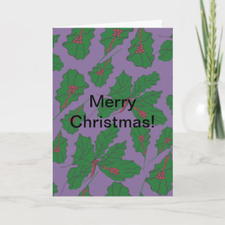 Haapy Holly Days Kort