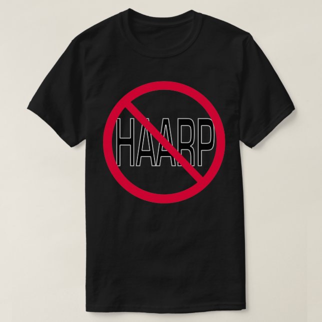 HAARP T SHIRT (Design framsida)