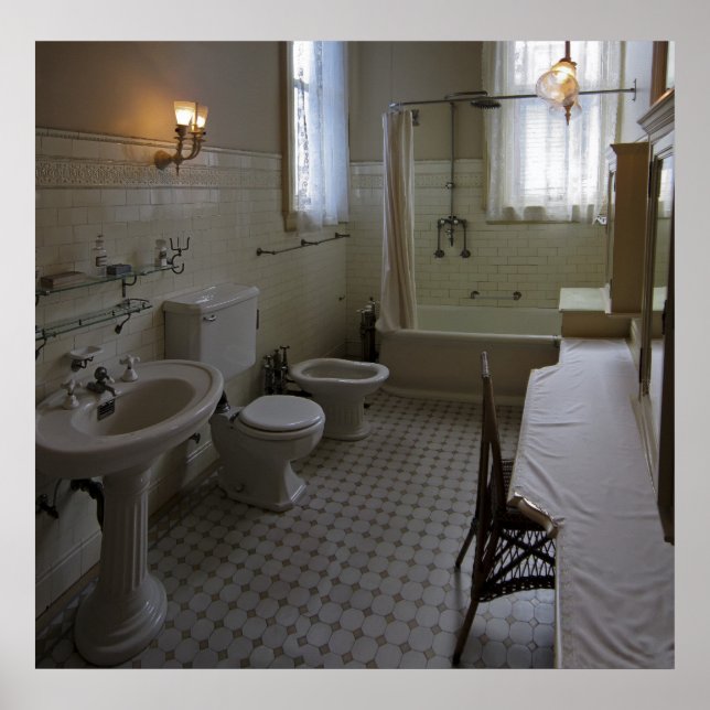 Haas Lilienthal Victorian Bath - San Francisco Poster (Framsidan)