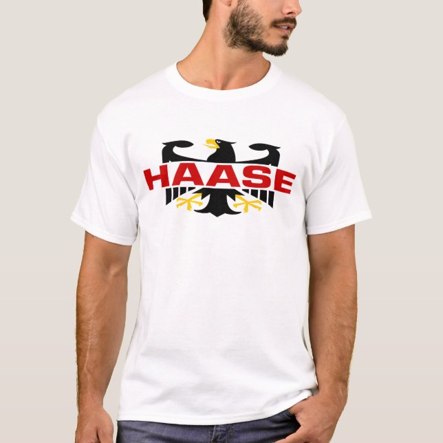 Haase efternamn t shirt (Framsida)