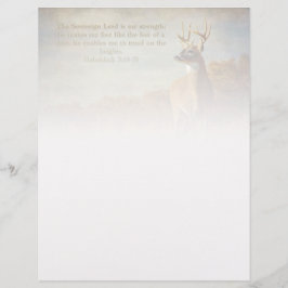 Habakkuk 3:18 Idéisk Brevhuvud