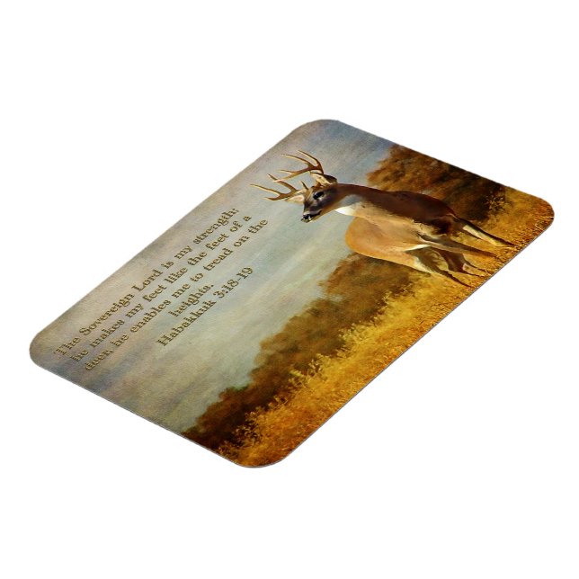 Habakkuk 3:18, inspiration magnet (Vänstra Sidan)