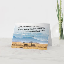 Habakkuk 3:19 LORD Gud är min STRENGTH Bible