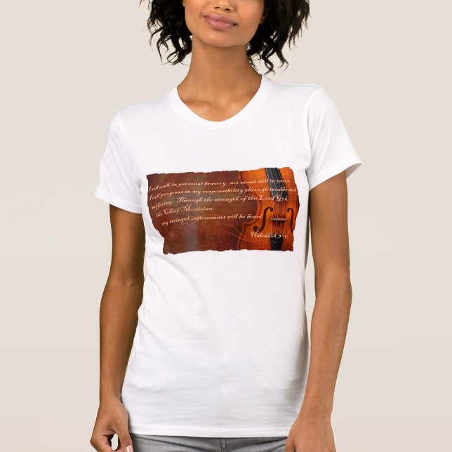 Habakkuk 3:19 t shirt (Framsida)
