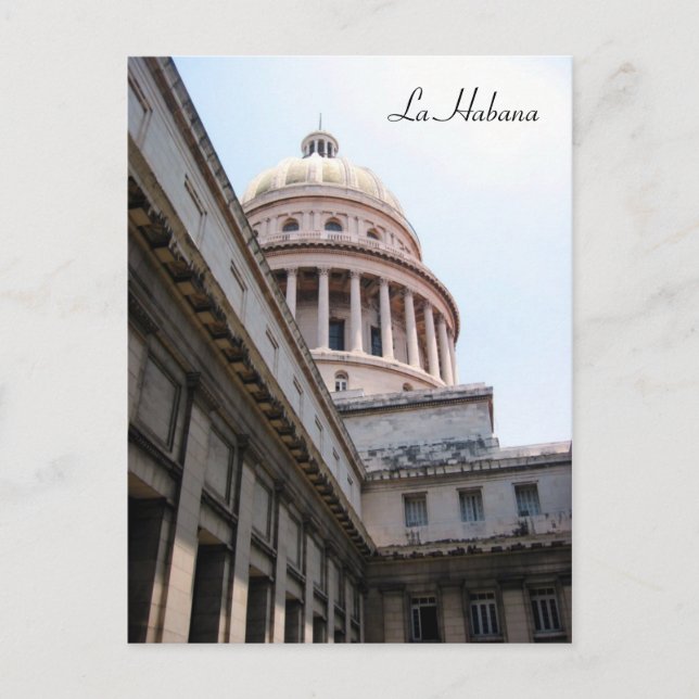 habana capitolio vykort (Framsida)