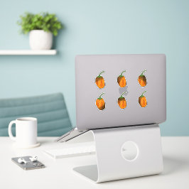 Habanero Pepper Sticker-uppsättning Klistermärken