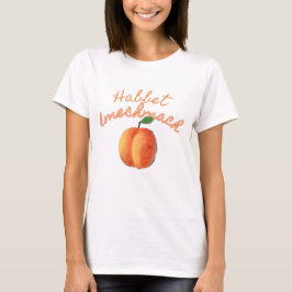 Habbet Lmaskinmach Apricot Funny Marockos fotboll T Shirt