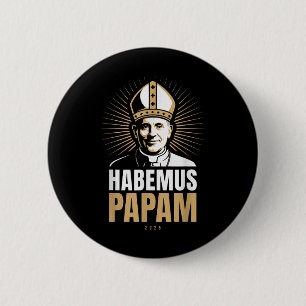 Habemus Papam 2025 Påvvalet Rom Vatican Anno Knapp