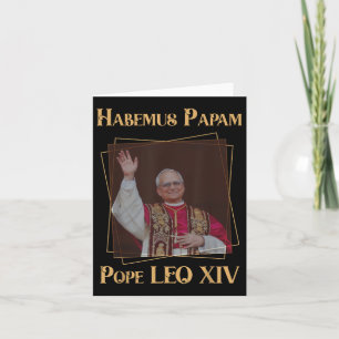 Habemus Papam, påve Leo Xiv Kort