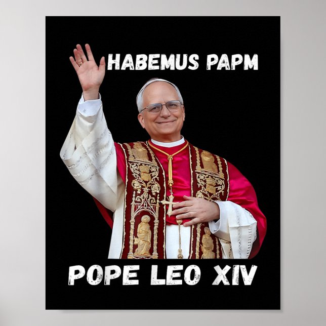 Habemus Papam Pope Leo Xiv _9 Poster (Framsidan)