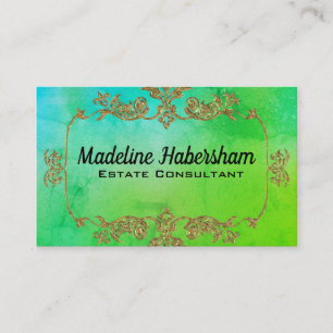 Habersham-Elegant från en tidigare tidpunkt Visitkort