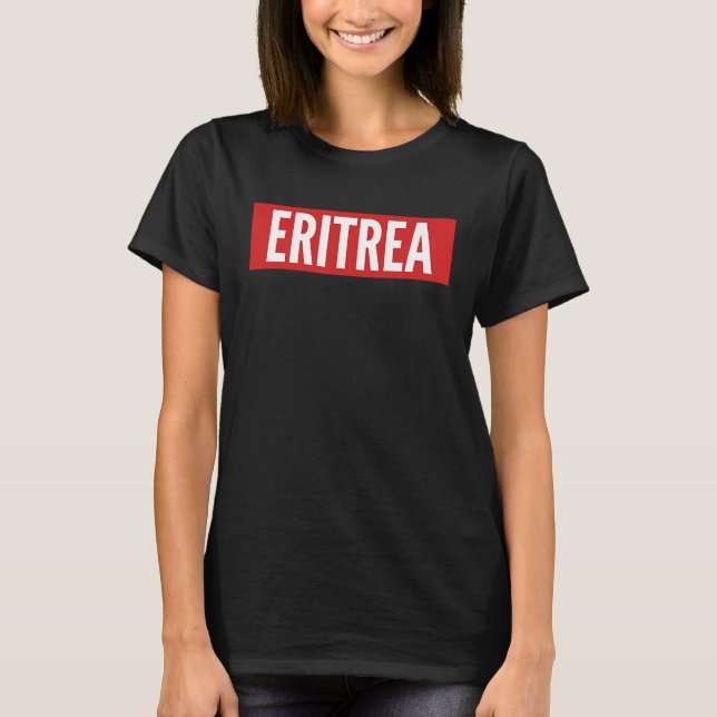 Habesha Eritrea Proud  Idea T Shirt (Framsida)