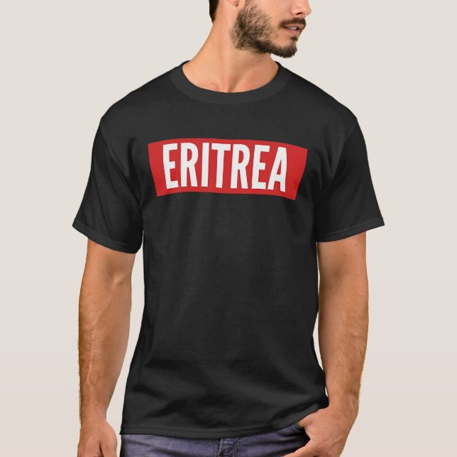 Habesha Eritrea Proud Idea T Shirt (Framsida)
