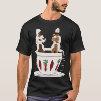 Habesha Women Coffee Jebena Caffeine etiopians Ba T Shirt