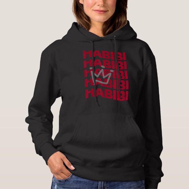 Habibi Arabiska 1 T Shirt (Framsida)