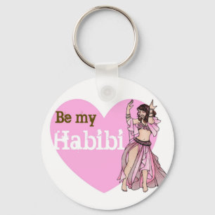 Habibi belly dancer nyckelring