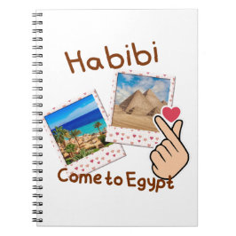 Habibi Kom Till Egypten Anteckningsbok