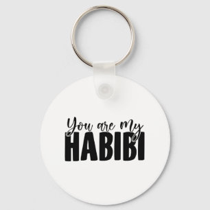 Habibis Yallah-Habibi Habibo Arabiska gåvor Nyckelring