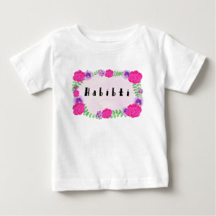 Habibti Habibi Arabiska Tshirt för barn T Shirt