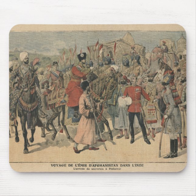 Habibullah Kahn Emir av Afghanistan Musmatta (Framsidan)