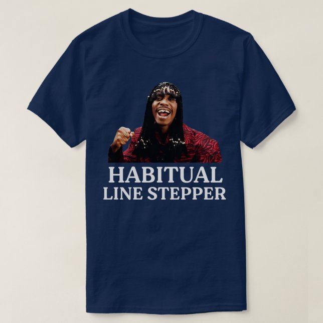 Habitual Line Stepper T Shirt (Design framsida)