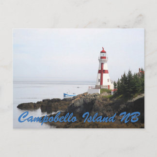 Habor Lightstation Campobello Island New Bronswick Vykort