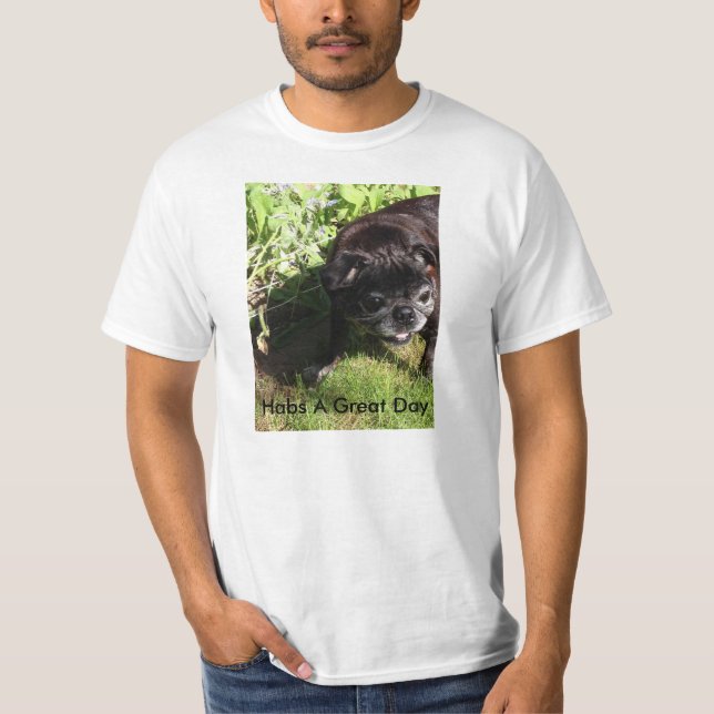 Habs om den underbara dagen t-shirt (Framsida)