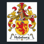 Habsburg Family Crest Poster<br><div class="desc">Habsburg Jackar Arm</div>