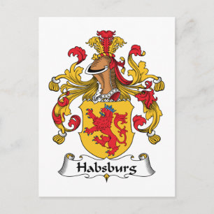 Habsburg Family Crest Vykort