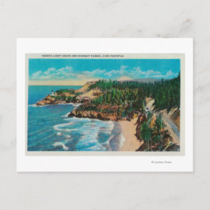 Hacenta Head Lighthouse och Cape PerpetuaCoast Vykort