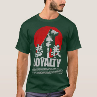 HACHIKO LOYALTY HUND T SHIRT