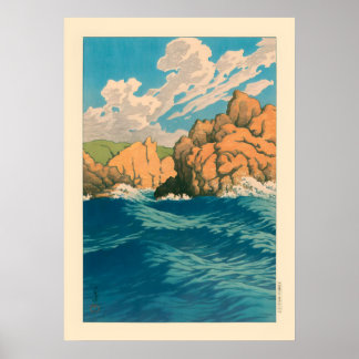 Hachinohe Samma av Kawase Hasui Poster