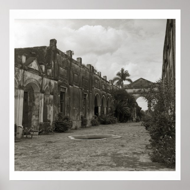 Hacienda Yaxcopoil, Merida, Yucatan, Mexiko Poster (Framsidan)