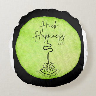 Hack Happitation Meditation Pillow Rund Kudde