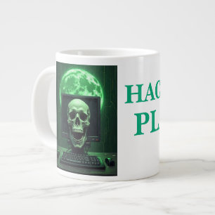 HACK PLANET - IT-dominans börjar här Jumbo Mugg