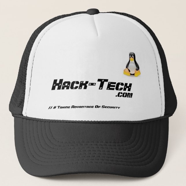Hack-Tech.com #1 Truckerkeps (Framsida)