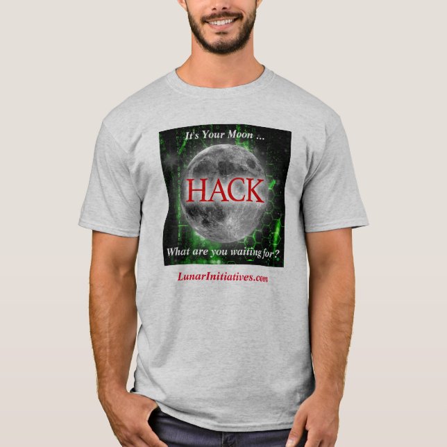 Hacka måneT-tröja T-shirt (Framsida)
