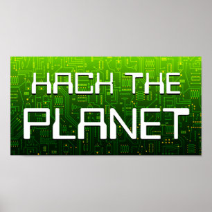 hacka planet poster
