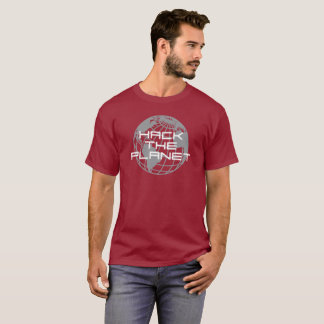 Hacka planet! tee shirt