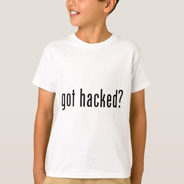 hackad har? t shirt (Framsida)