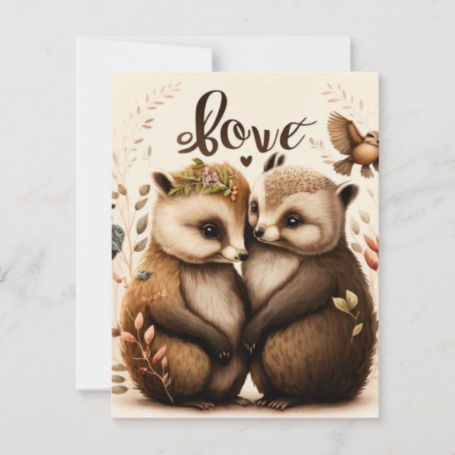 häckar i kärlek OSA kort (Framsida)