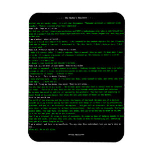 Hackarens manifest magnet