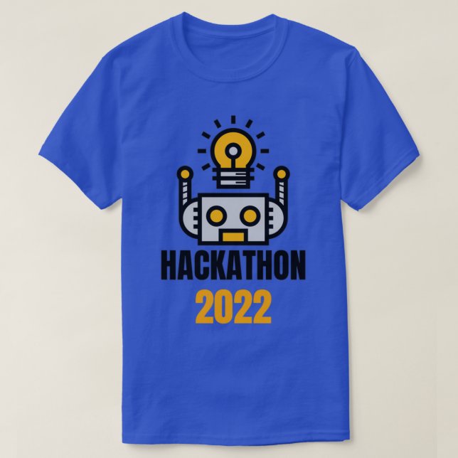 Hackathon 2022 t shirt (Design framsida)