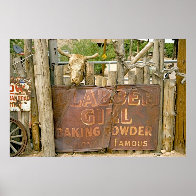 Hackberry General Store, väg 66 Skriv ut Poster (Framsidan)