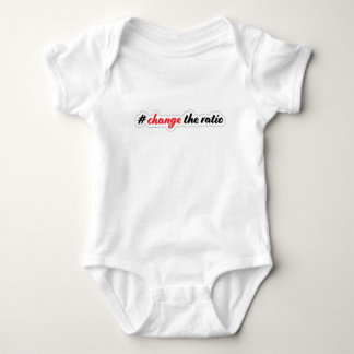 Hackbright baby#changetheratio t shirt